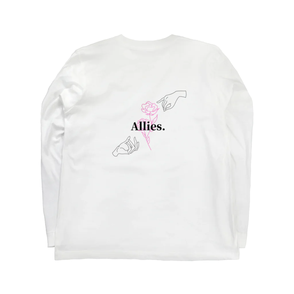 Allies. （ アライズ ）のAllies. （アライズ） ロングスリーブTシャツの裏面