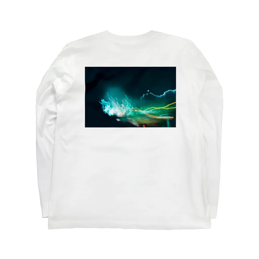 𝗼𝗿𝗶𝗸𝗼のtrail of light 01 ロングスリーブTシャツの裏面