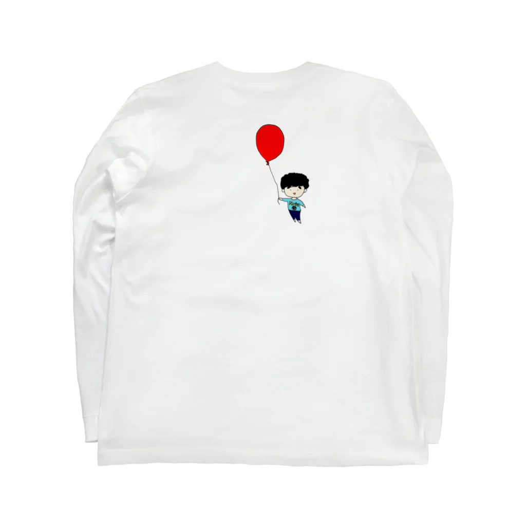 sa_karianの色気付いてしまったしょまんまん Long Sleeve T-Shirt :back