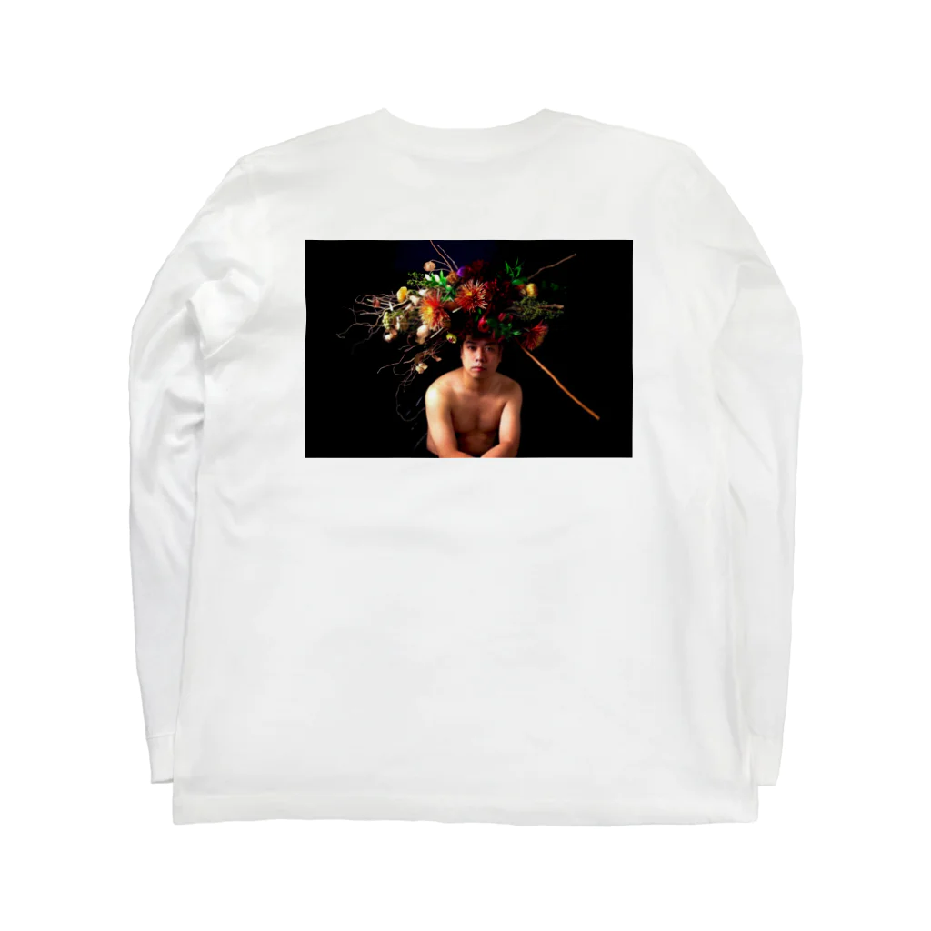 マルセイユ別府のお花のベップ Long Sleeve T-Shirt :back