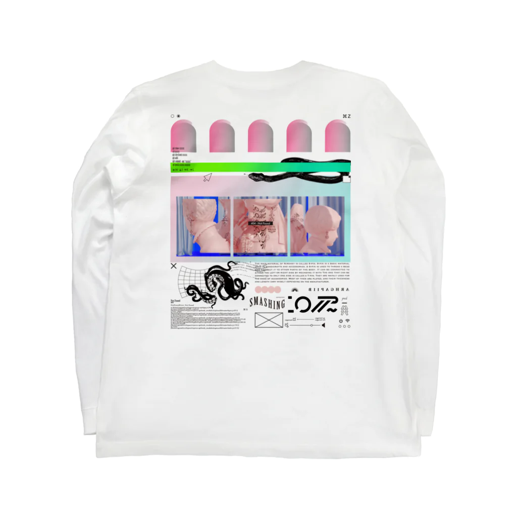 ニロス屋のニロス屋フルグラフィック Long Sleeve T-Shirt :back