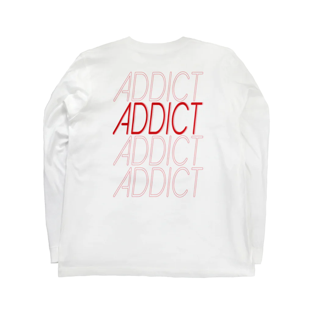 ADDICTのADDICT ロングスリーブTシャツの裏面