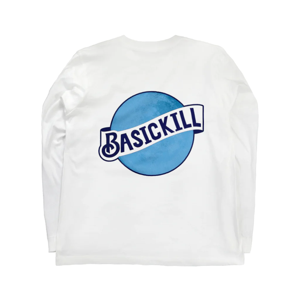 K-style DesignのBASIC KILL ロングスリーブTシャツの裏面