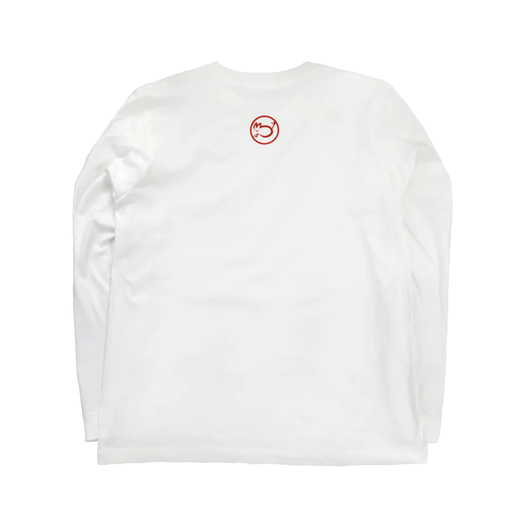 くろいコタツの帝国民間放送 Long Sleeve T-Shirt :back