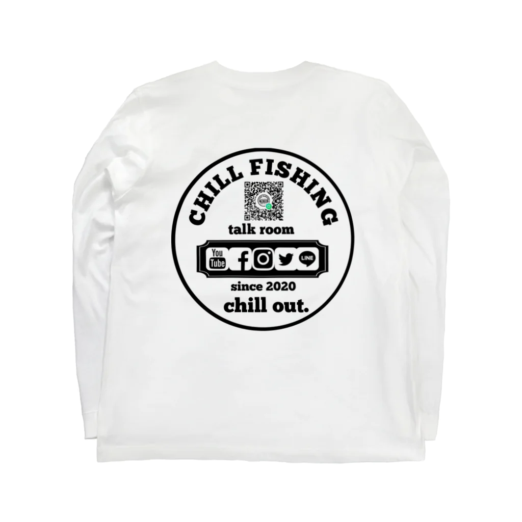 chill fishingのchill  fishing ロングスリーブTシャツの裏面