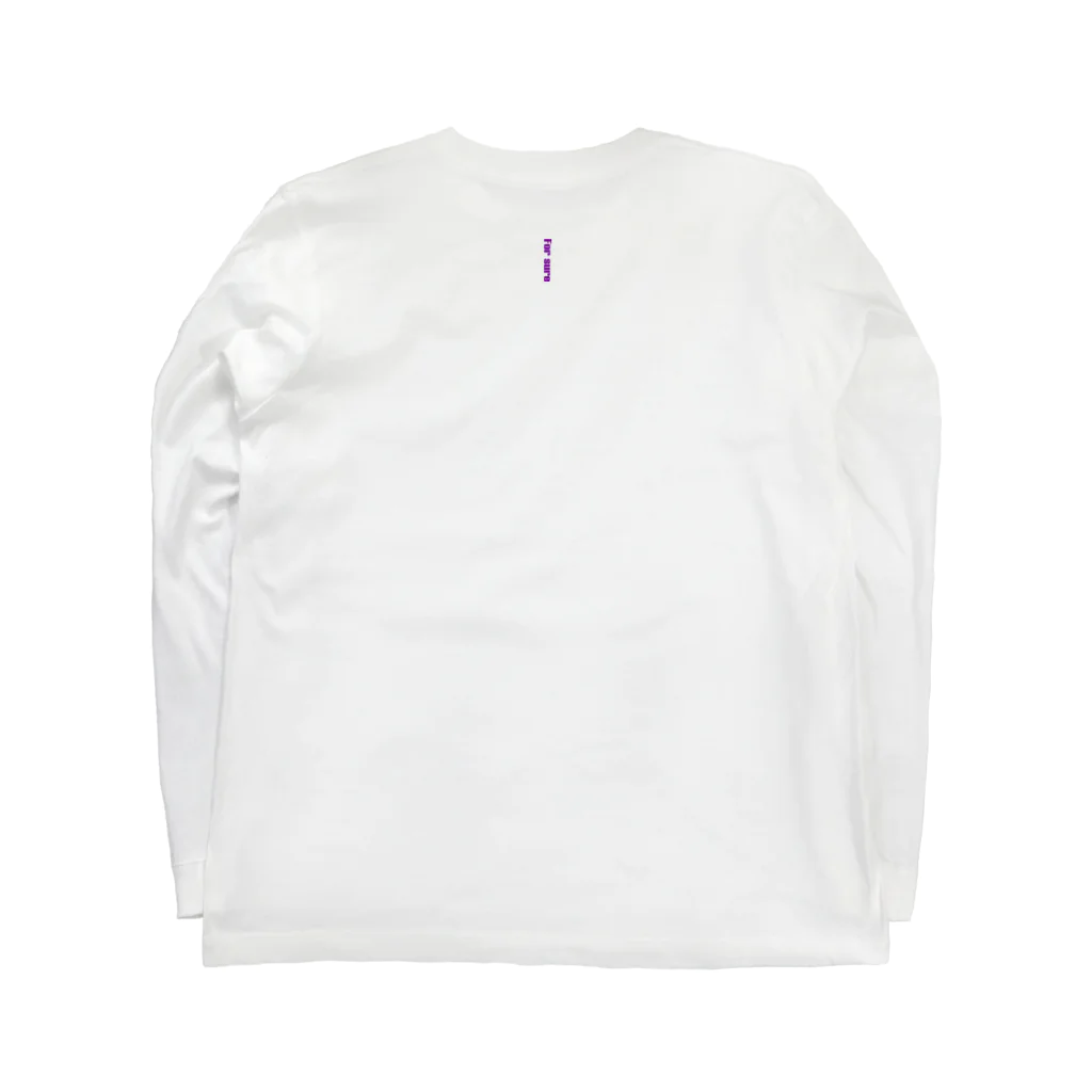 IKEDA_YAMAMIYAのLBS_For sure Long Sleeve T-Shirt :back