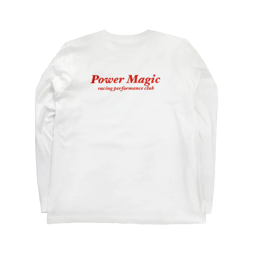 PowerMagic のPower Magic  ロングスリーブTシャツの裏面