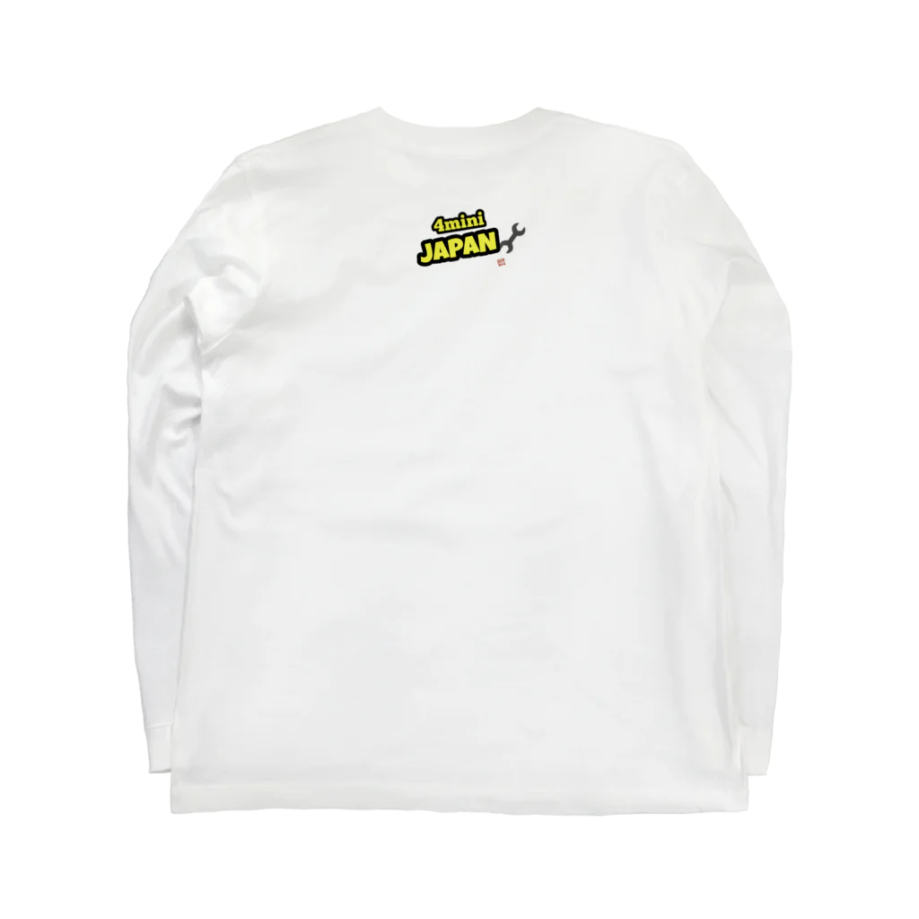 Miyano_Worksの数量限定ミニバイクシリーズ(道楽Chaly ver) Long Sleeve T-Shirt :back