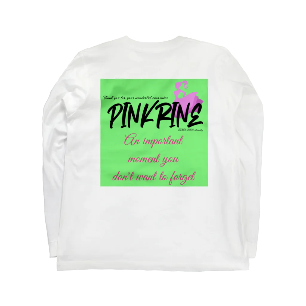 【Pink Rine】の【Pink Rine】オリジナル❣️ Long Sleeve T-Shirt :back