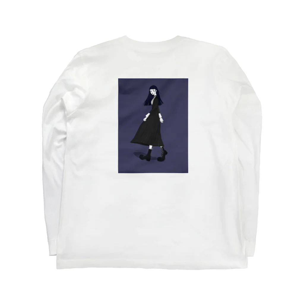 マコトのIdeal girl Long Sleeve T-Shirt :back