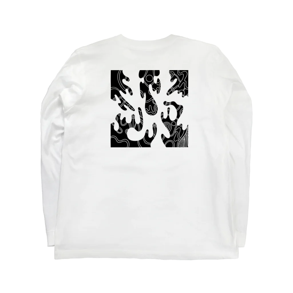 たぬき(小道)のindividuality Long Sleeve T-Shirt :back