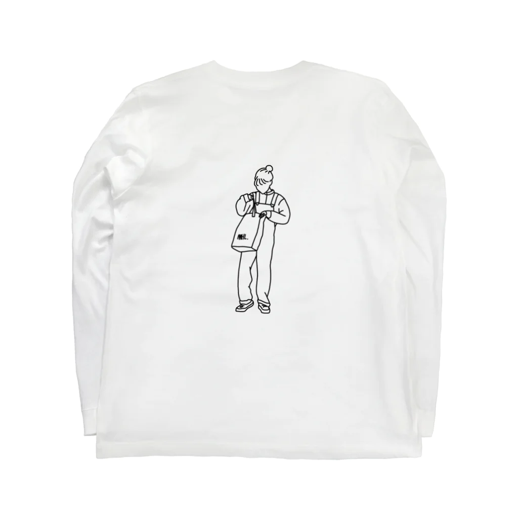 小春の部屋の忘れ物した女の子 Long Sleeve T-Shirt :back