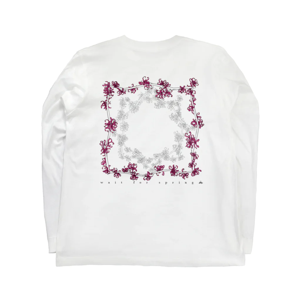 竹条いちいの春待ち Long Sleeve T-Shirt :back