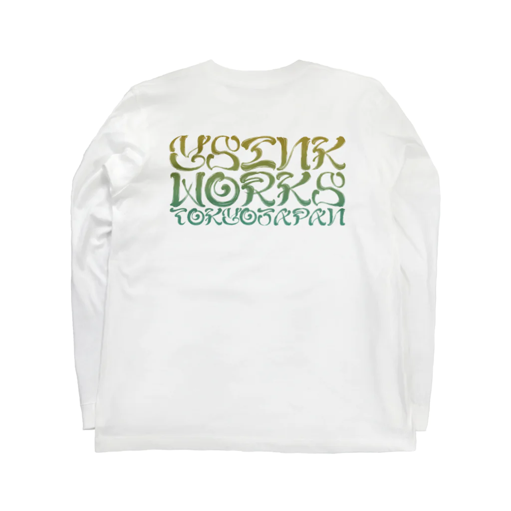 Y's Ink Works Official Shop at suzuriのY's Lettering T ロングスリーブ ロングスリーブTシャツの裏面