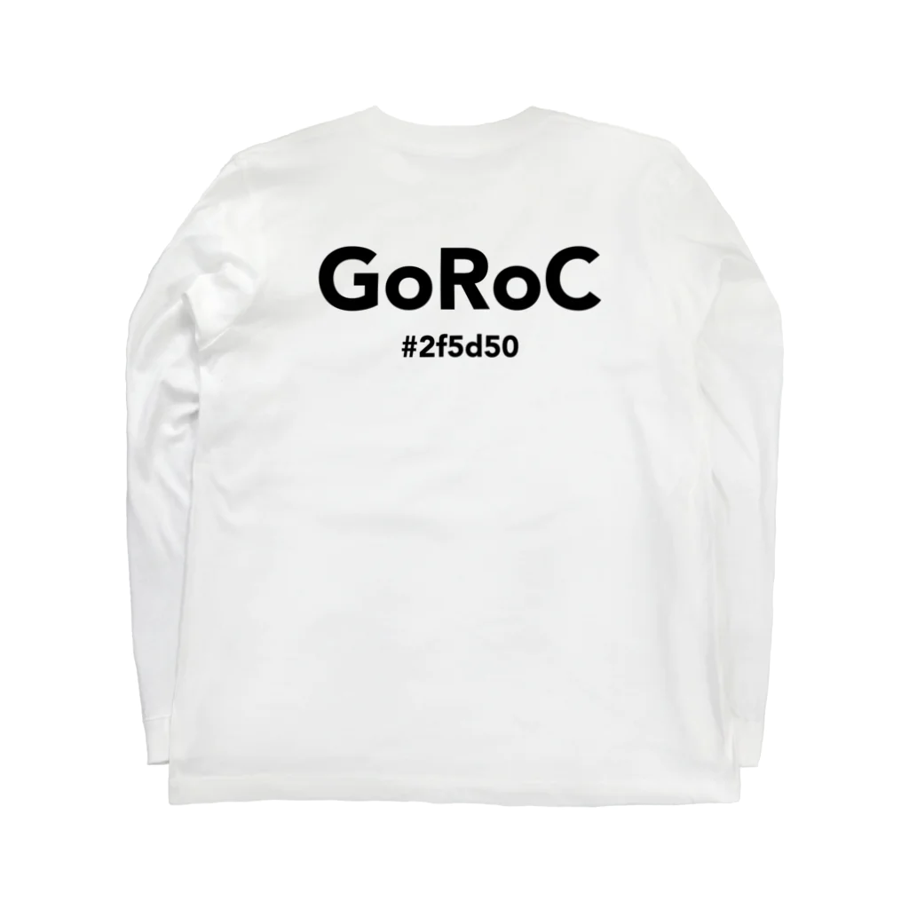 OnigoroCの真鯛 ロングスリーブTシャツの裏面