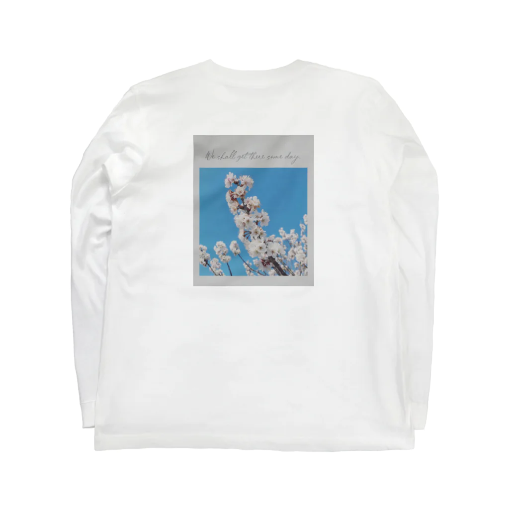 たろうの桜 Long Sleeve T-Shirt :back