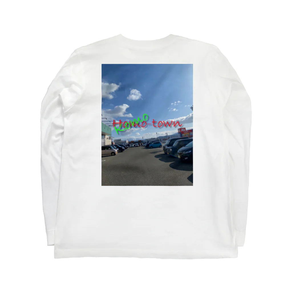 モンずのh(k)omo-town Long Sleeve T-Shirt :back