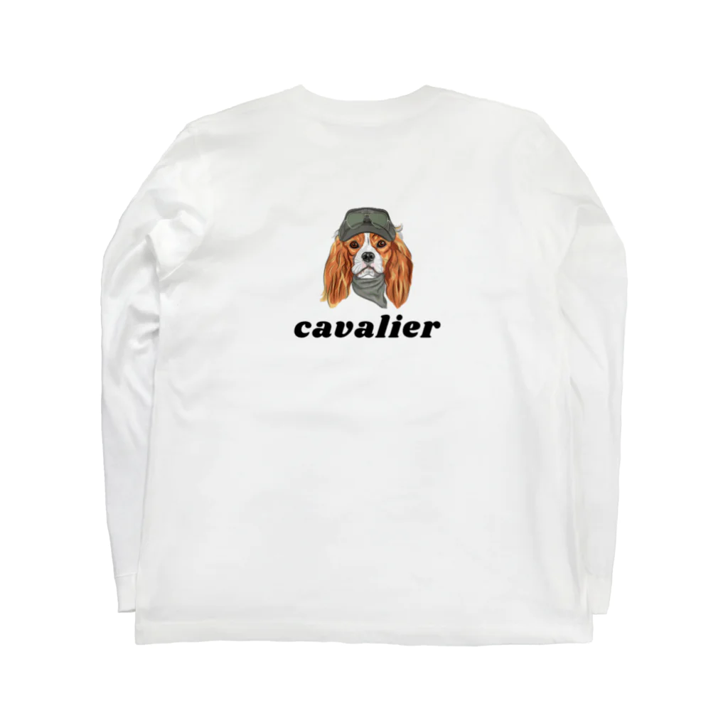 cavalierのcavalier ロングスリーブTシャツの裏面