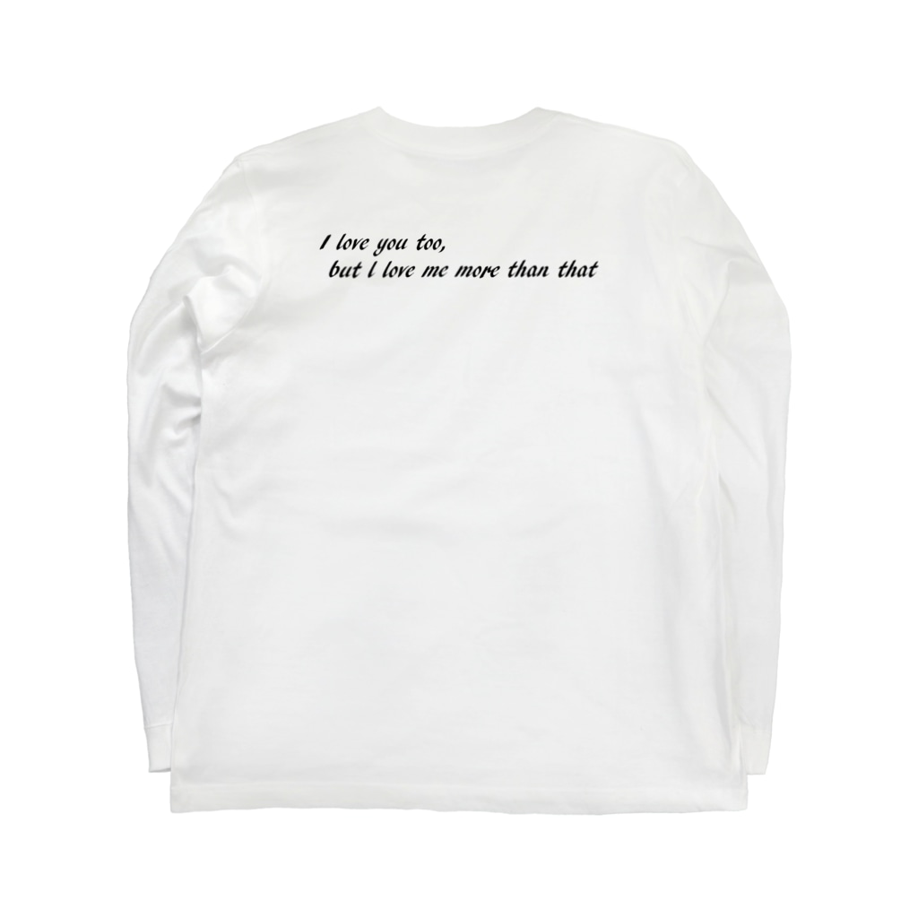 さとる放題(satoru unlimited)の４LGBT Long Sleeve T-Shirt :back