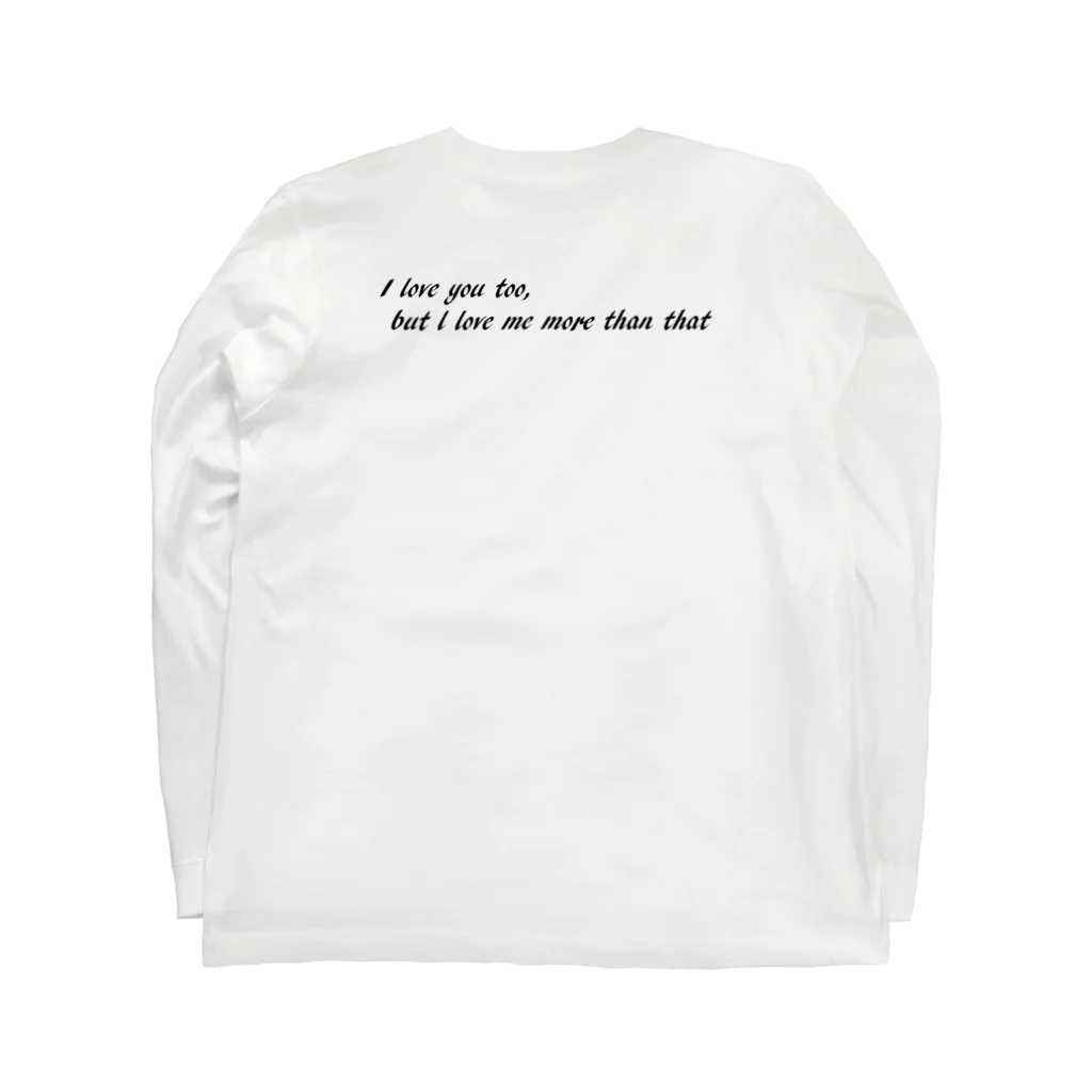 UNchan(あんちゃん)    ★unlimited★の４LGBT  #0042 ロングスリーブTシャツの裏面