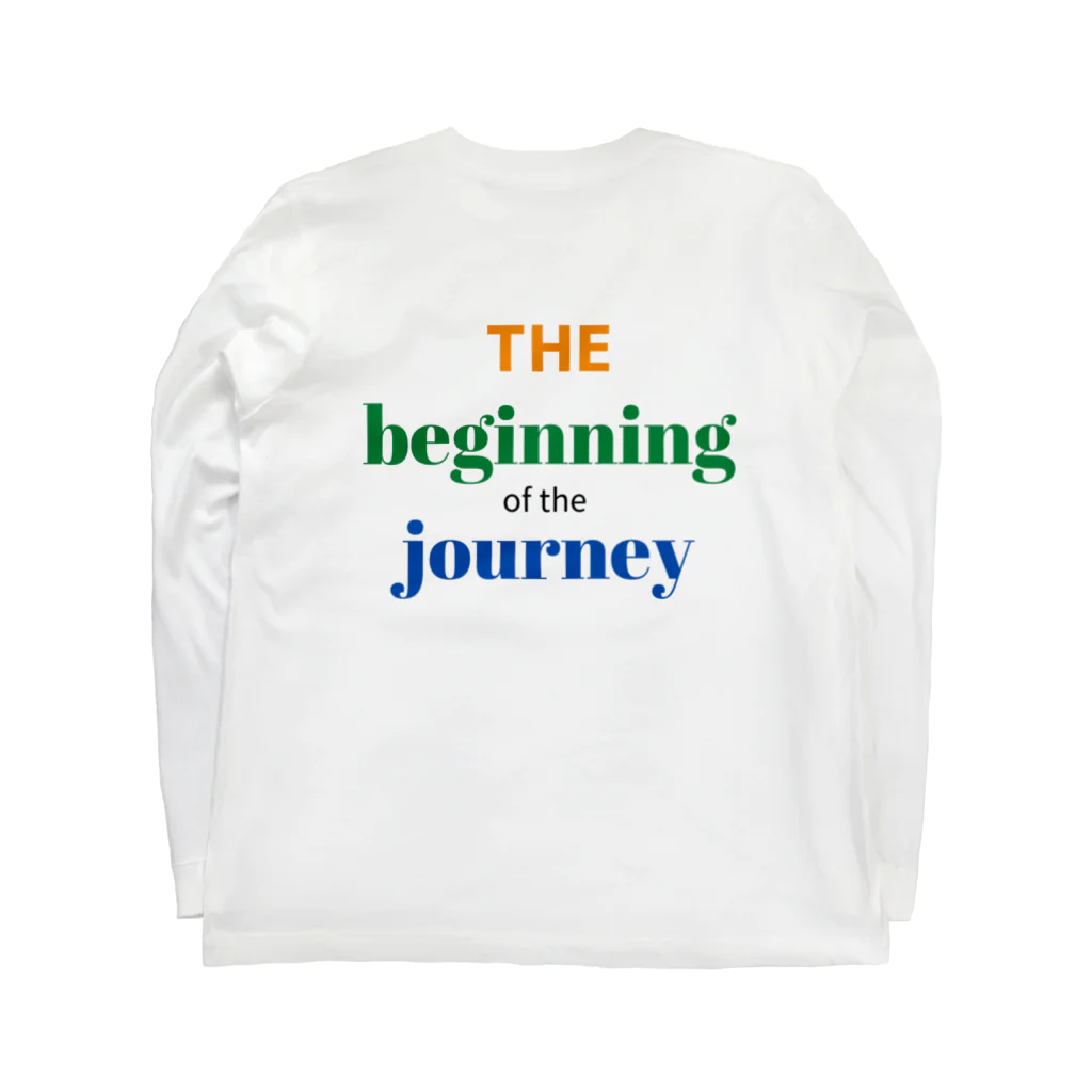 bons sentimentsの花 Long Sleeve T-Shirt :back