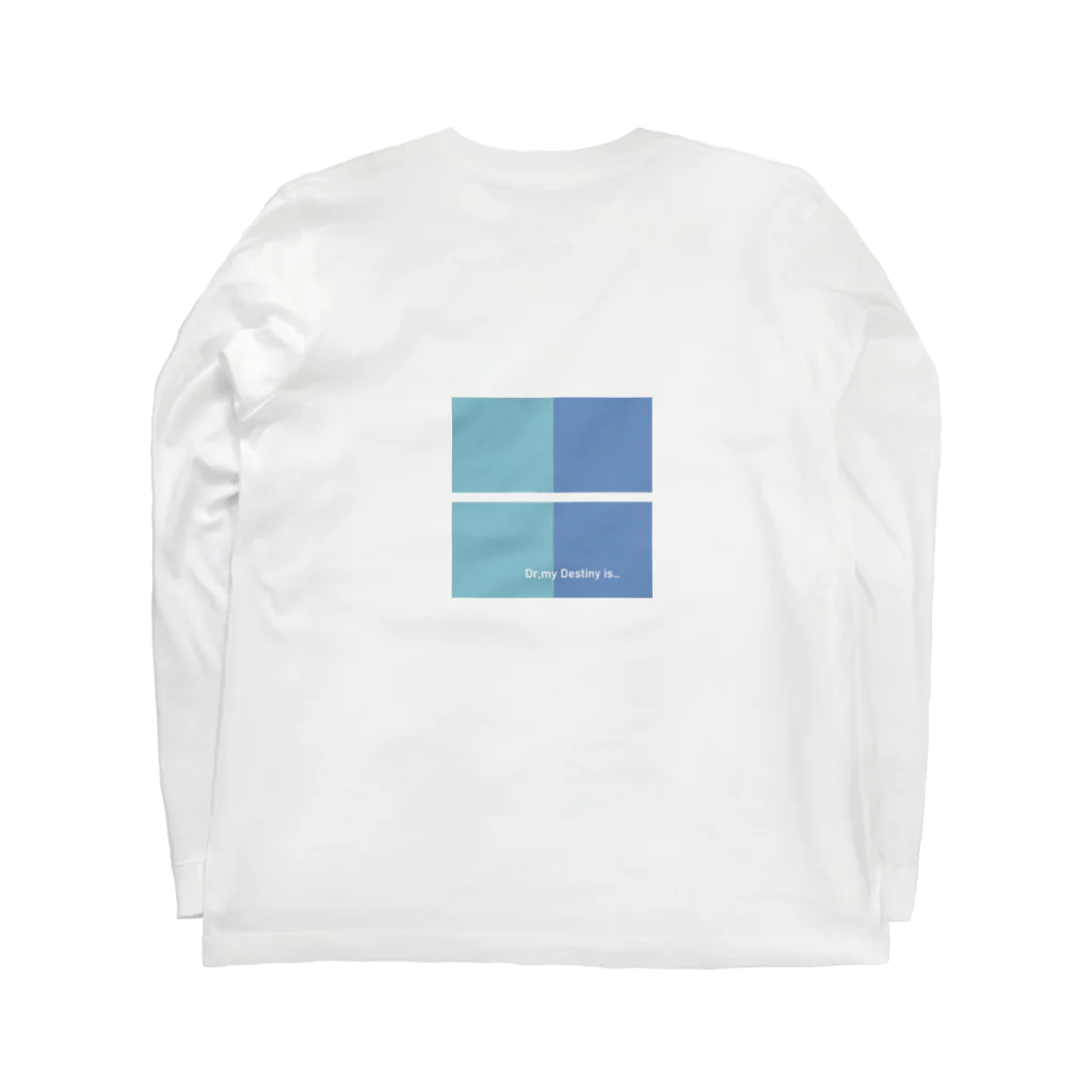 DREAMERの雑貨屋さんのお魚辞典シリーズ🐟チョウチンアンコウ Long Sleeve T-Shirt :back