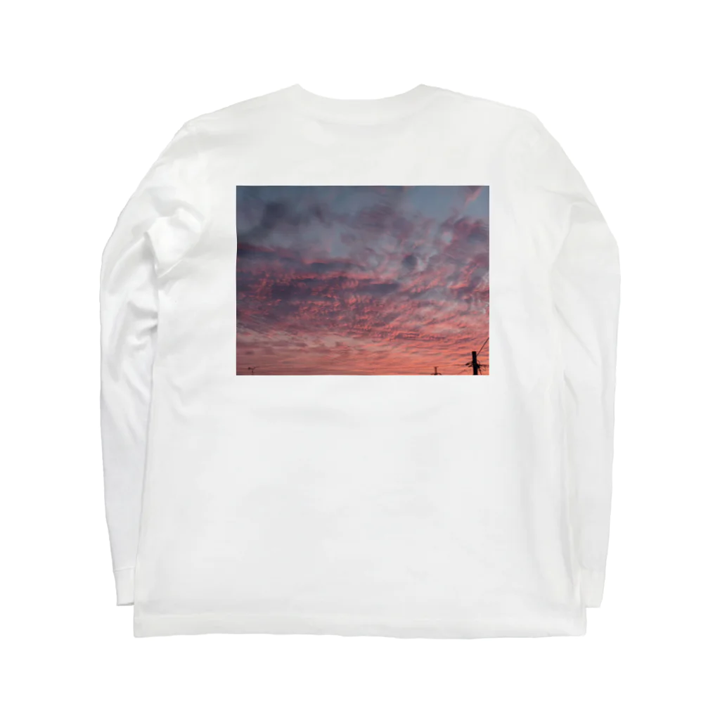 72の空 ロングスリーブTシャツの裏面