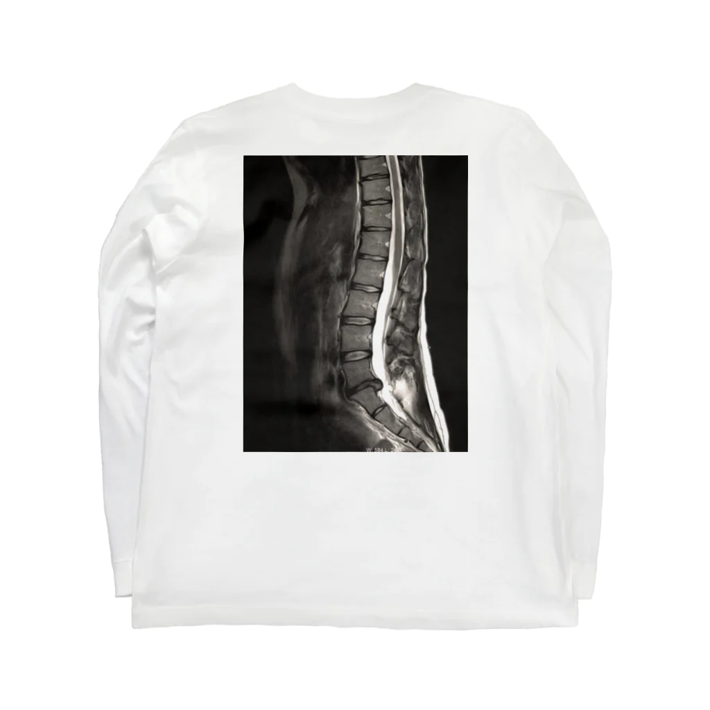 mijinko_jinkoのHELL NEAR Long Sleeve T-Shirt :back