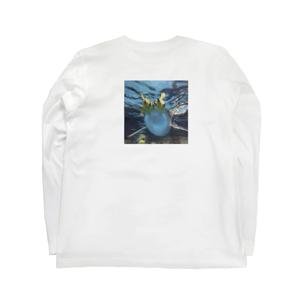 tarako唇のペン尻 Long Sleeve T-Shirt :back