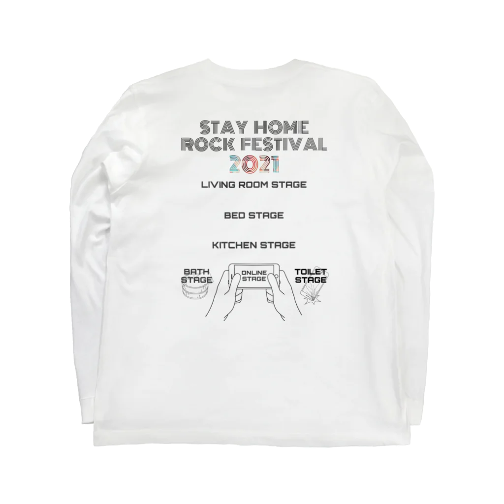 CITY BOY のSTAY HOME ROCK FESTIVAL ロングスリーブTシャツの裏面