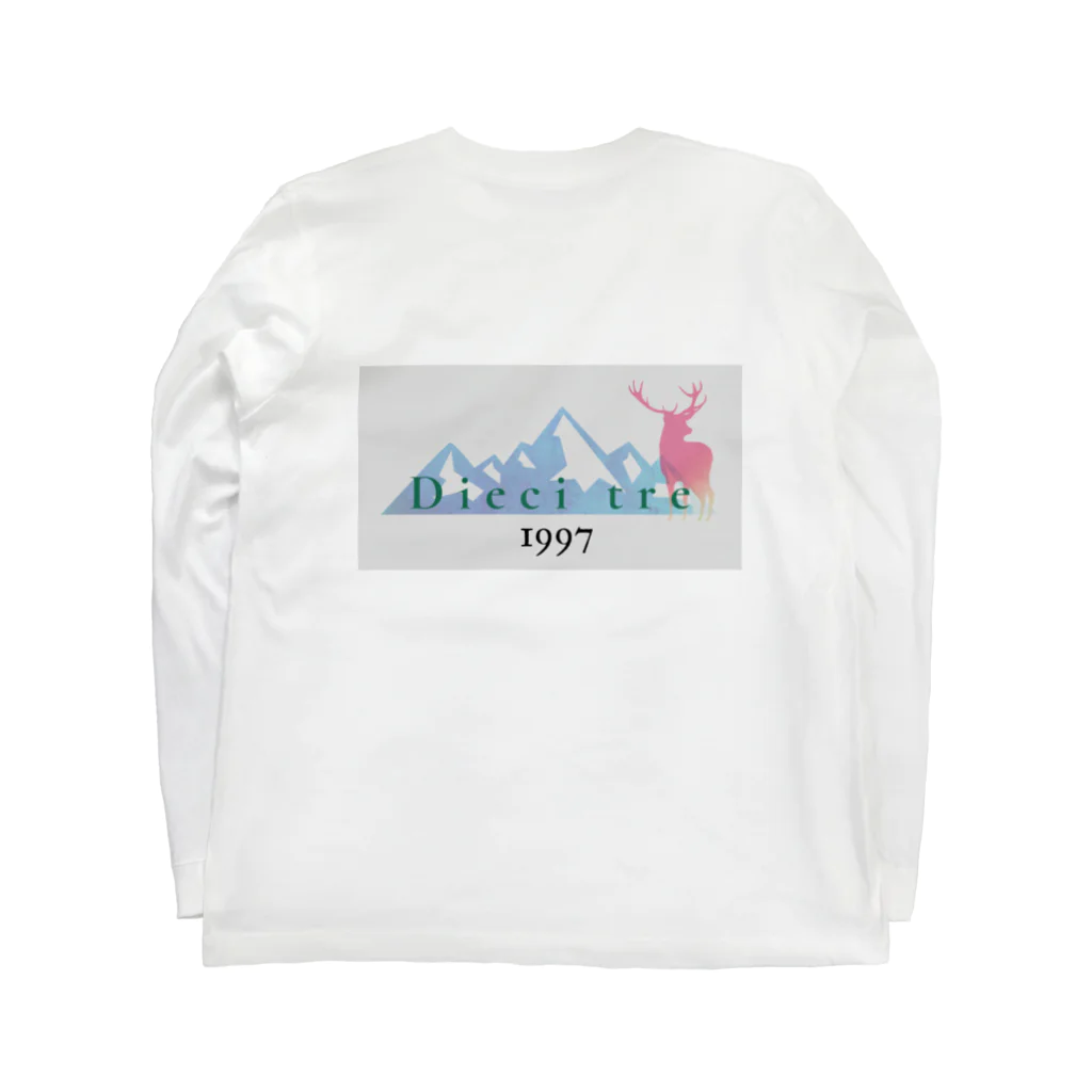 Dieci tre (ディエーチ トレ)のDieci tre outdoor Long Sleeve T-Shirt :back