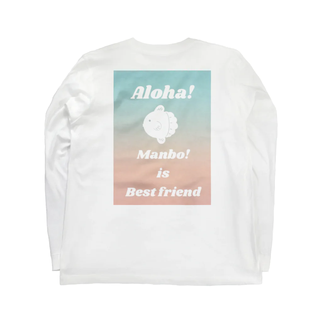 bigbaby shop'sのマンボTシャツ🐟 Long Sleeve T-Shirt :back