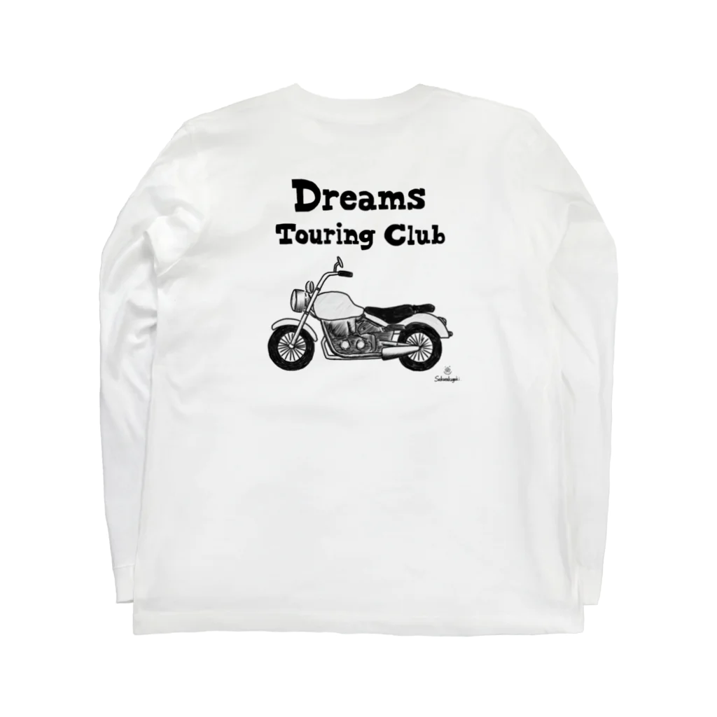 さくらくがきのお店のDreams Touring Club ロングスリーブTシャツの裏面