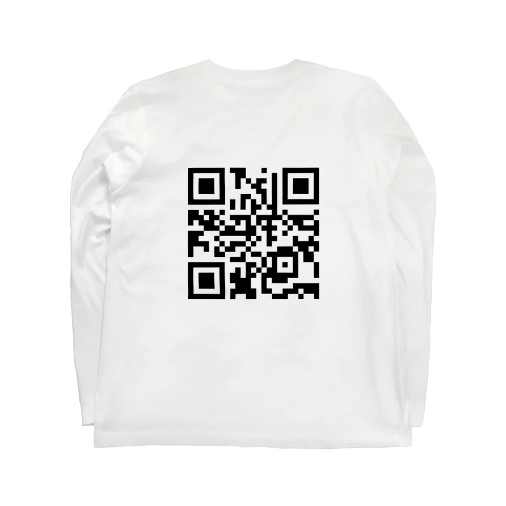 薄旅さなぎのQR ロングスリーブTシャツの裏面