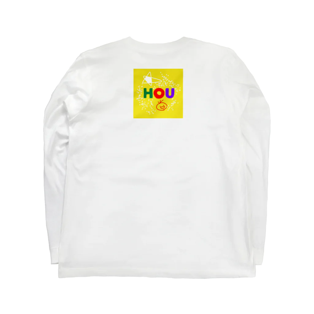 HOUの宇宙の凍るような星 Long Sleeve T-Shirt :back