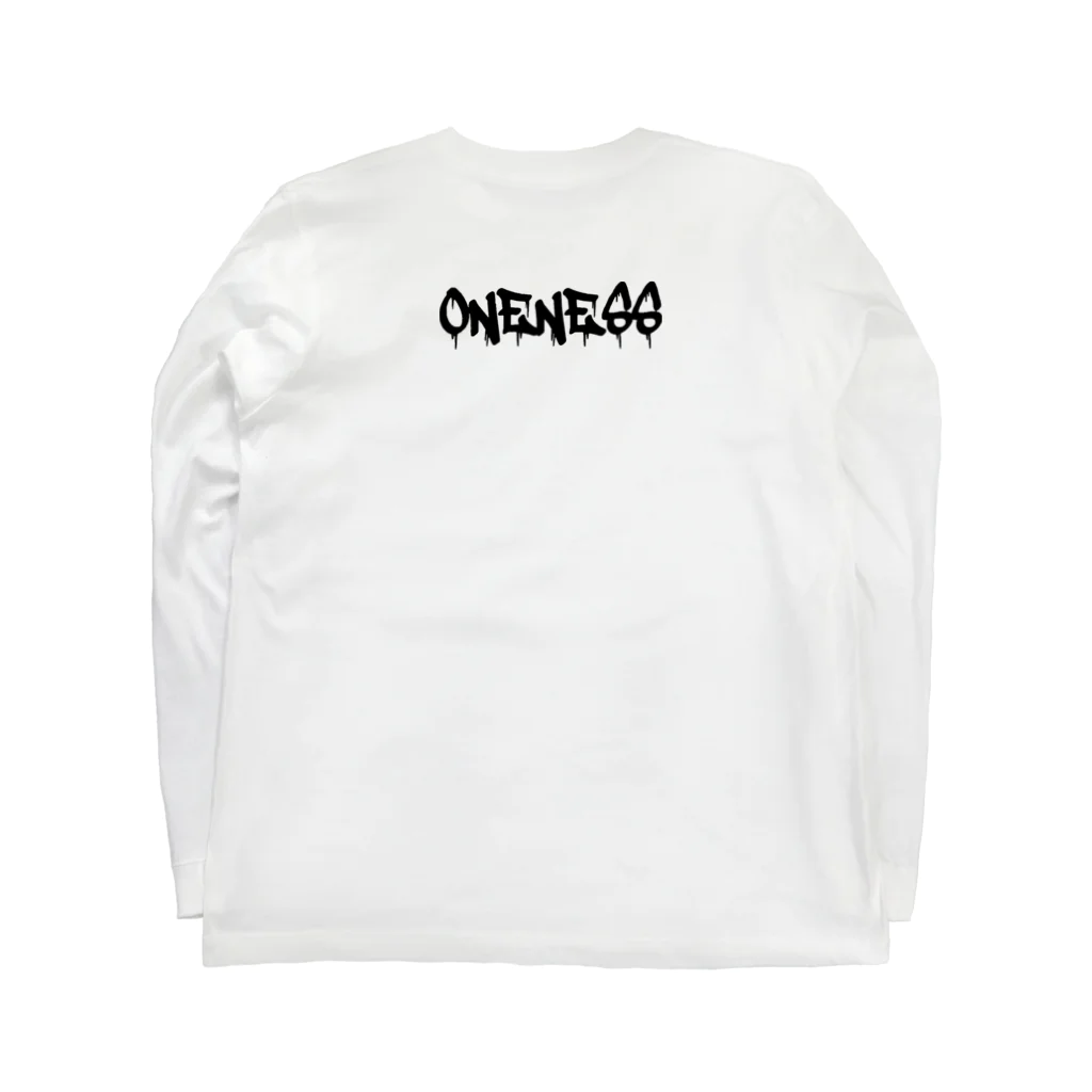 ONENESSのLean on/依存 Long Sleeve T-Shirt :back