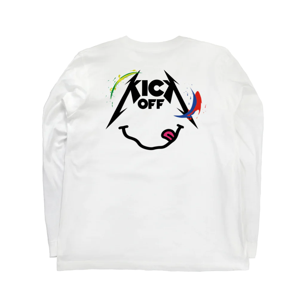 KICK OFFのFC水曜日のキックオフ Long Sleeve T-Shirt :back