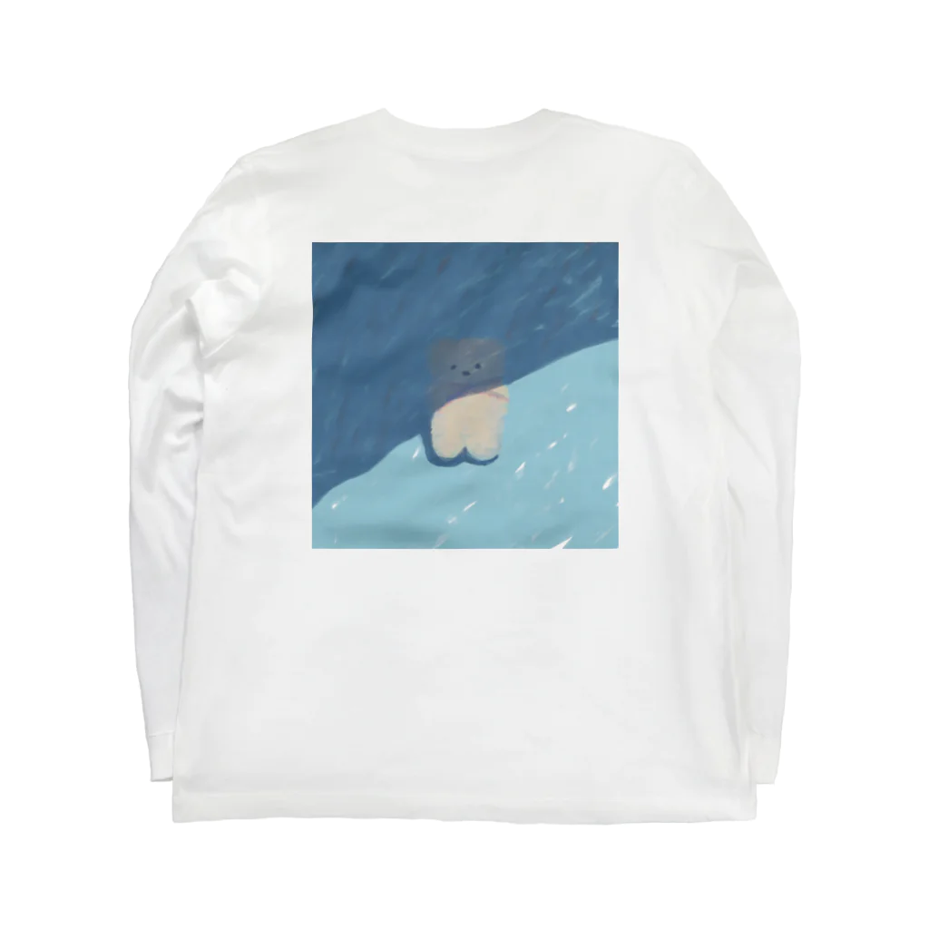 ほしいもの物産のふらベア Long Sleeve T-Shirt :back