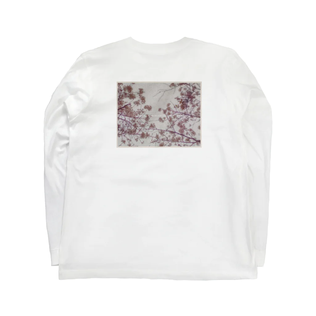 とぅるのsakura Long Sleeve T-Shirt :back