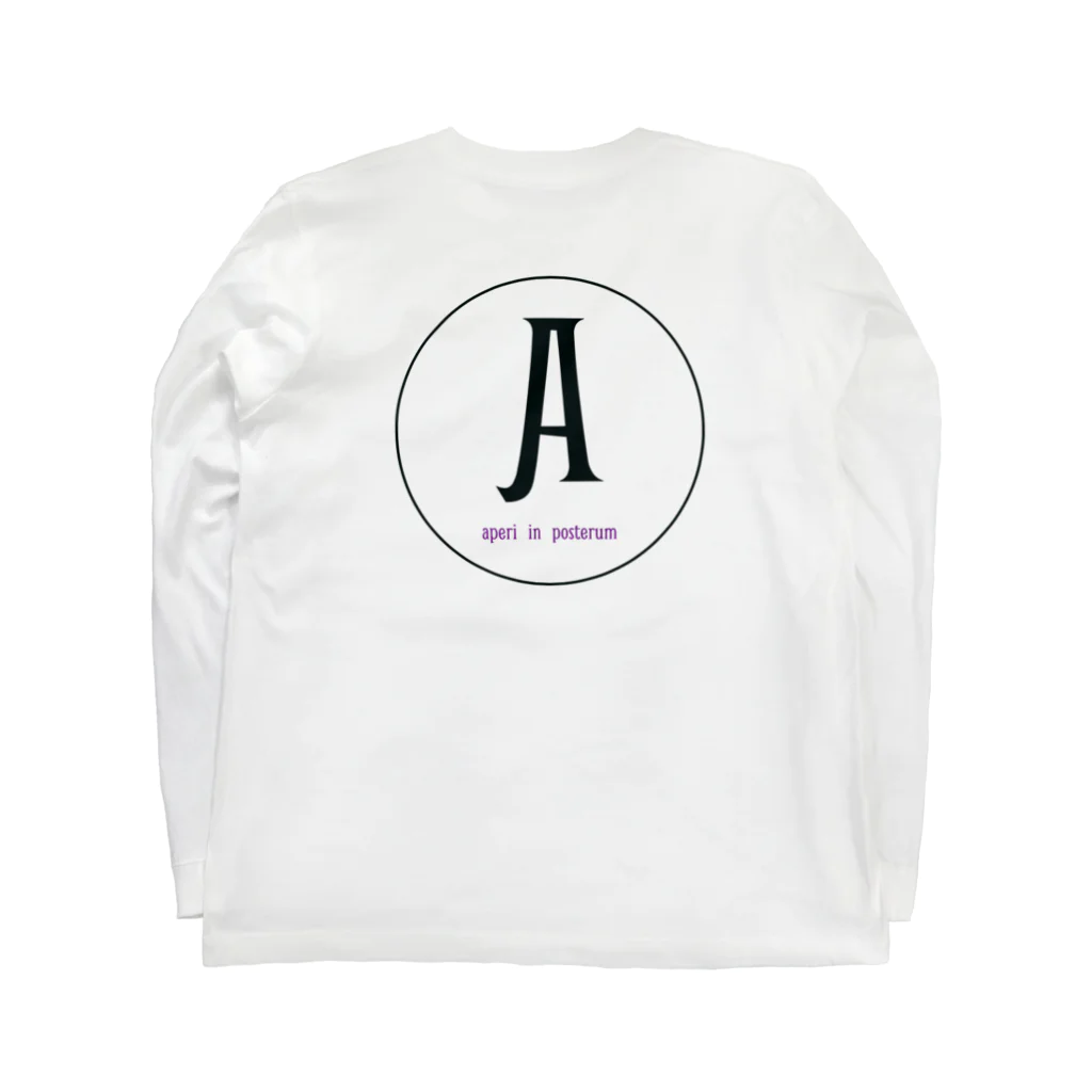 APERI IN POSTERUMのA.I.P ロングスリーブTシャツの裏面