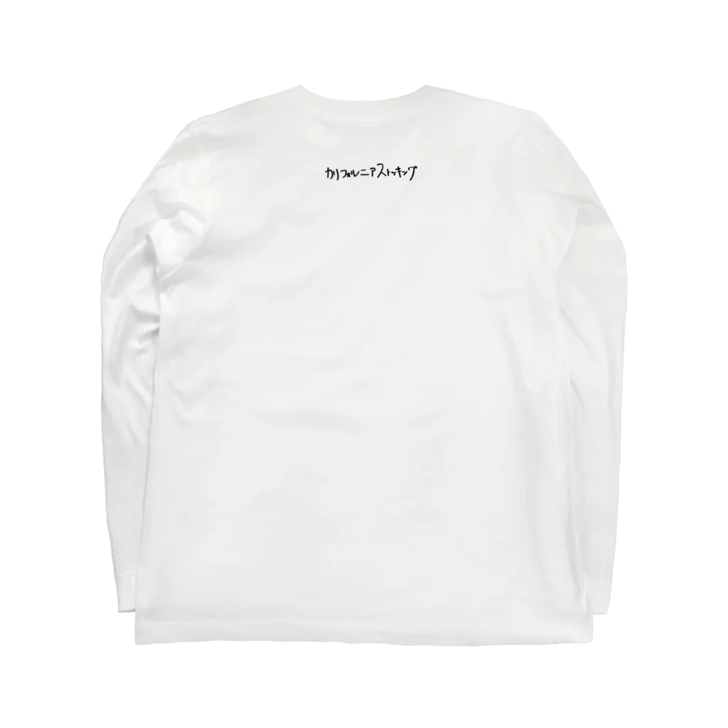 California Stockingのカリフォルニアストッキング Long Sleeve T-Shirt :back