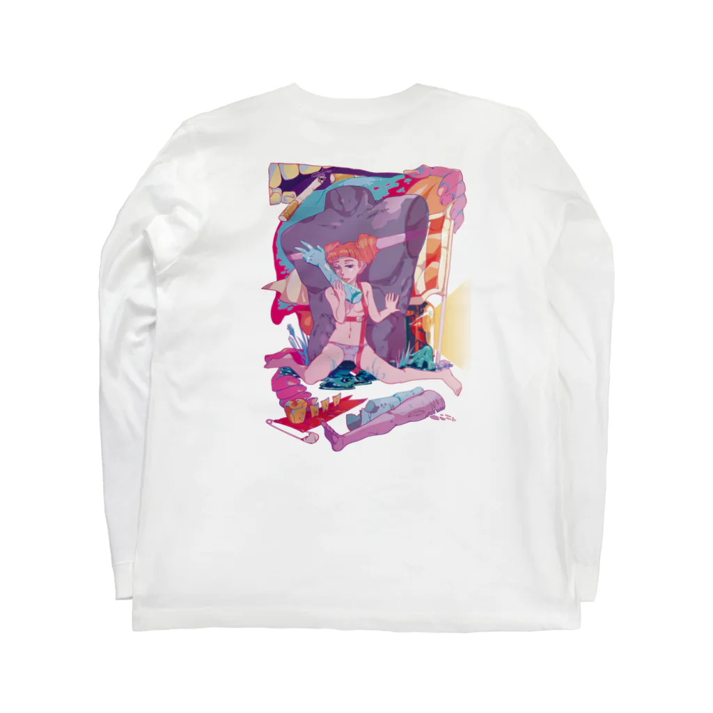 mousou_dollの健康診断 Long Sleeve T-Shirt :back