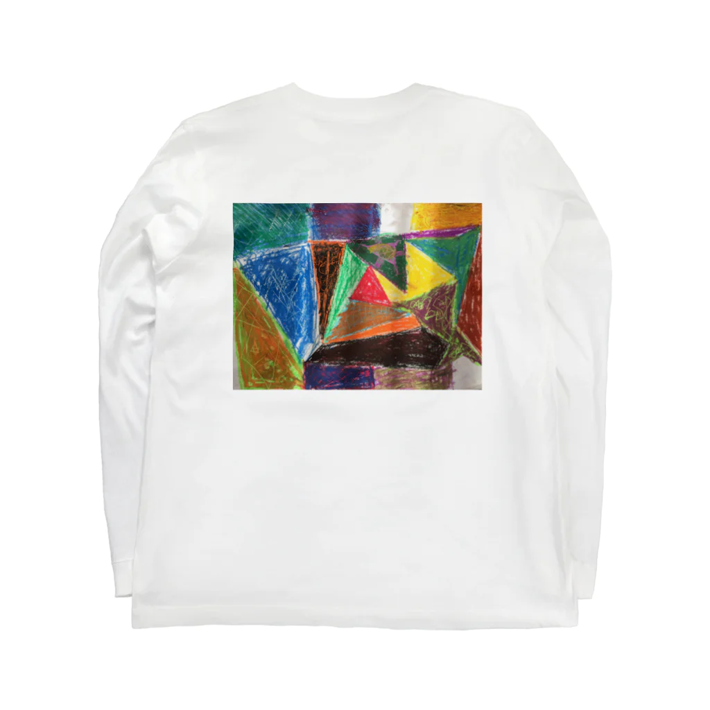 conaconaのTAKAのくれよんWorld Long Sleeve T-Shirt :back