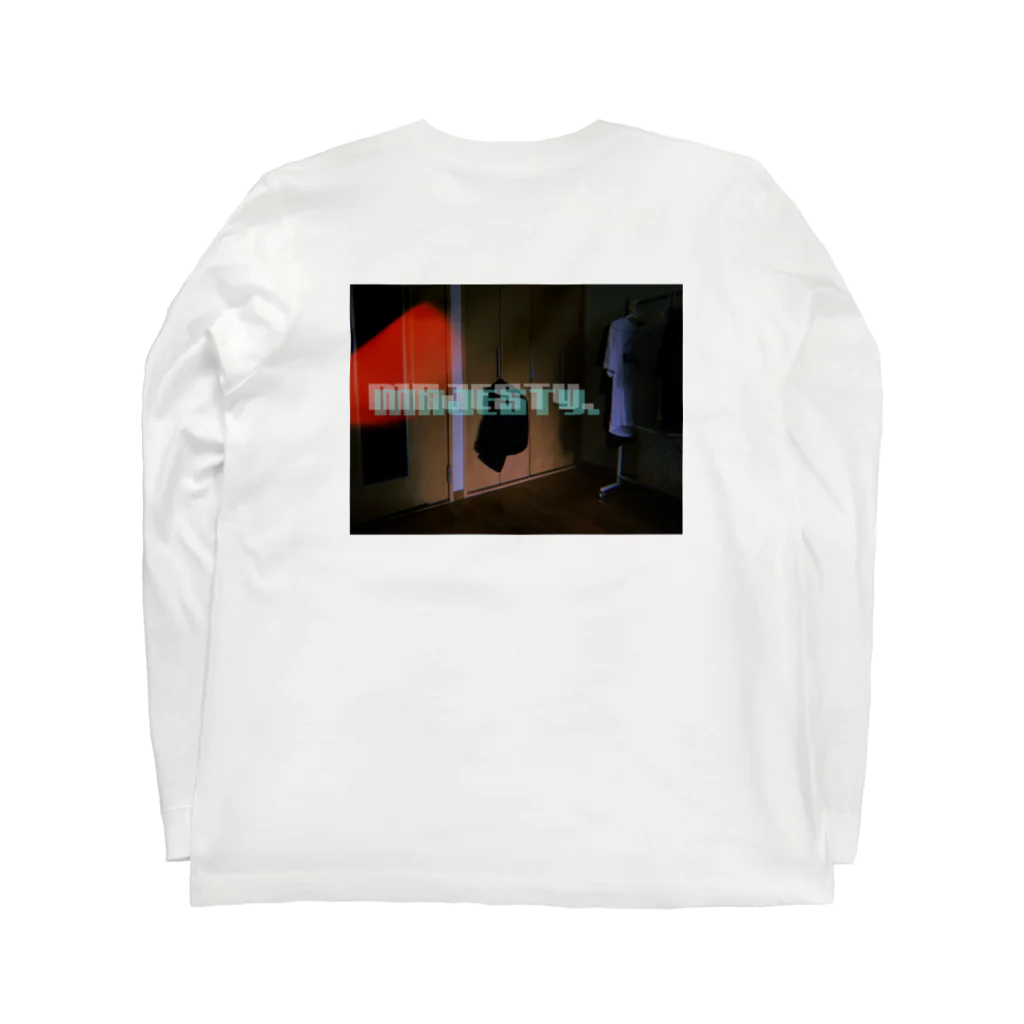 MAJESTY clothing.の”退屈” Long Sleeve T-Shirt :back