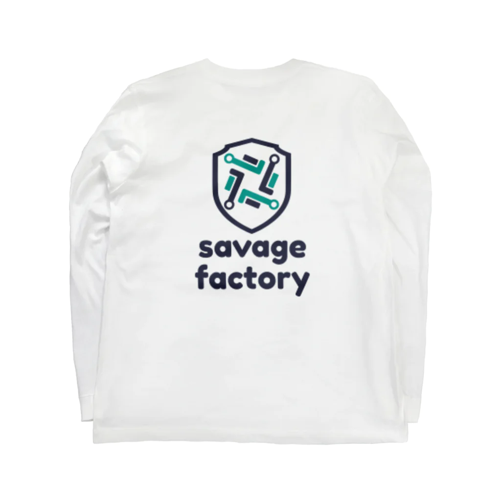 savage factoryのSavage Factory ロングスリーブTシャツの裏面