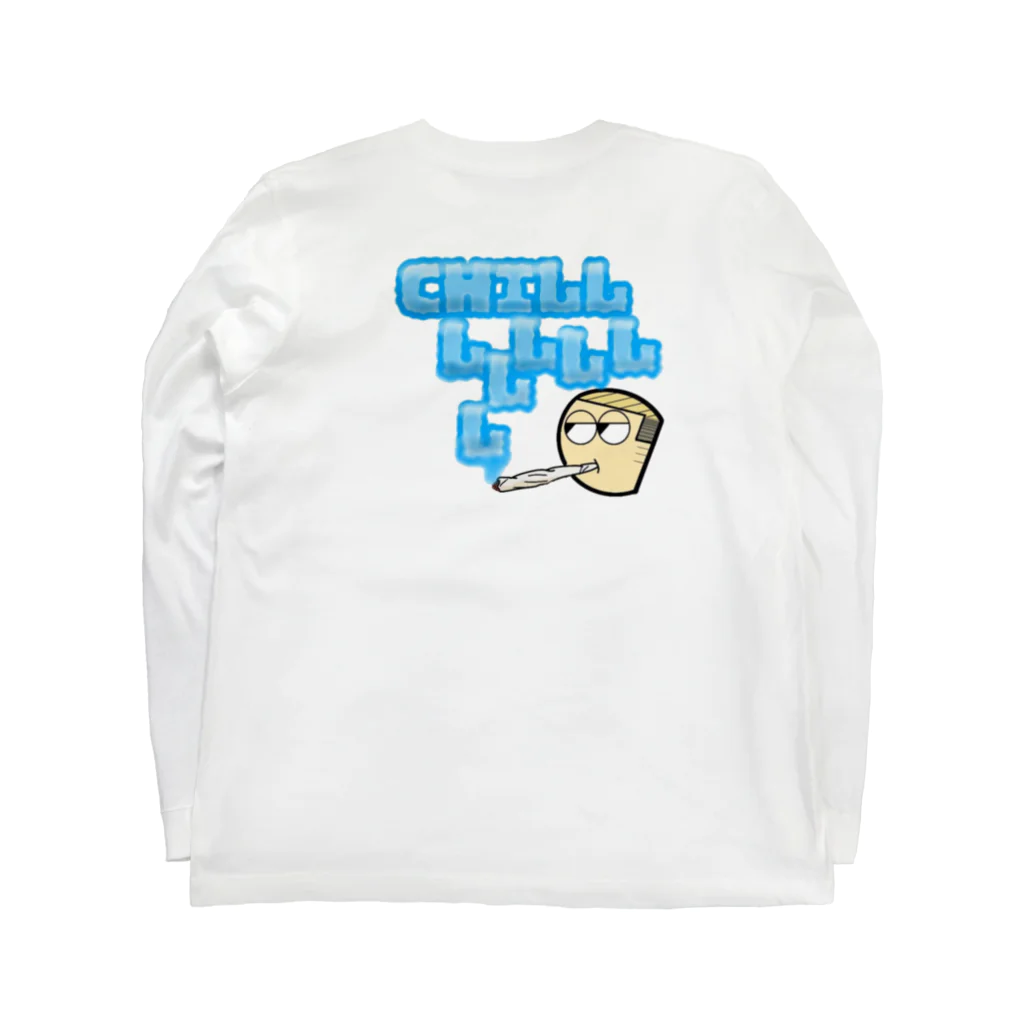 RAKUGAKIのCHILLLLL… Long Sleeve T-Shirt :back