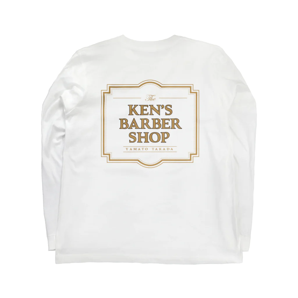 kensbarber1953のKENS BARBER GOODS ロングスリーブTシャツの裏面