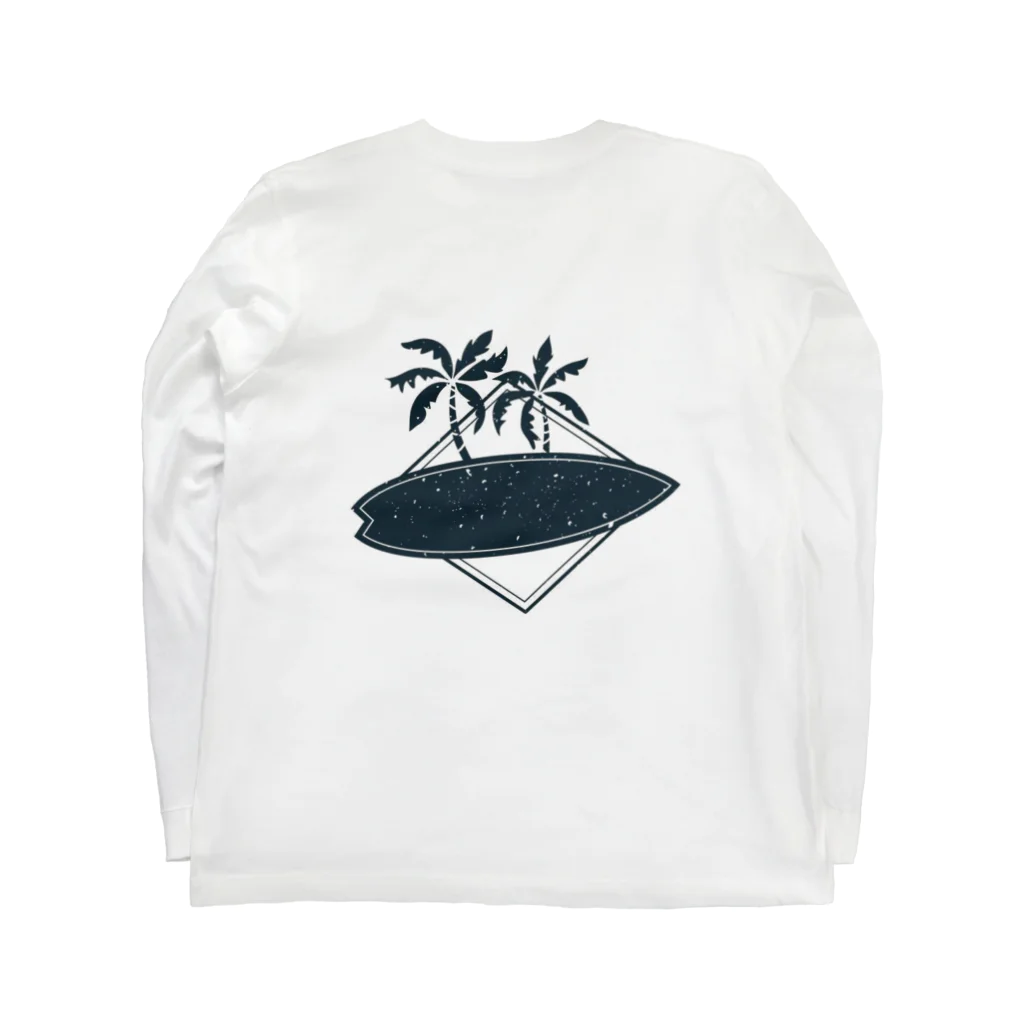 Monne NivetのSurfロゴ Long Sleeve T-Shirt :back