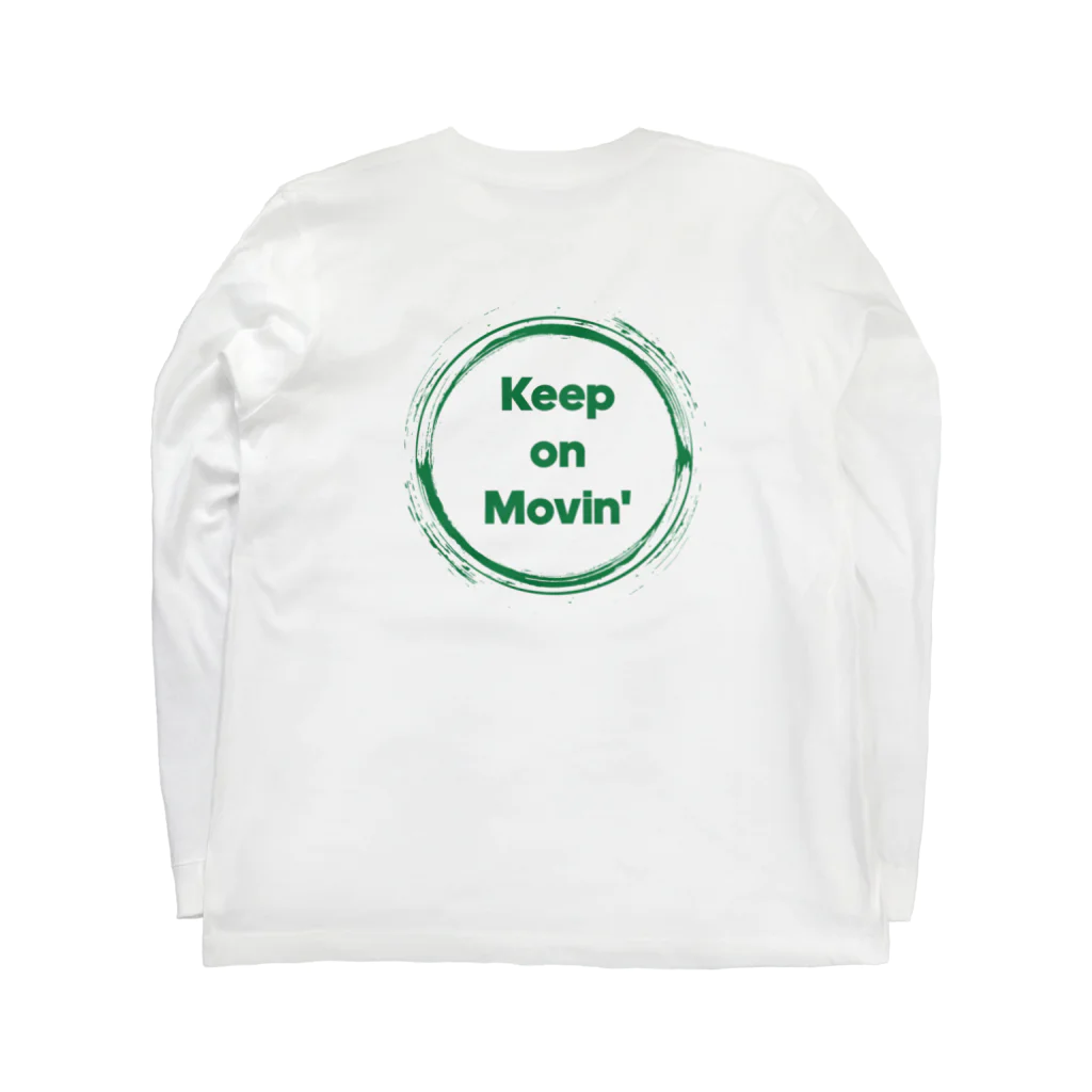 STONEsのkeep on movin' Tシャツ&ロングTシャツ Long Sleeve T-Shirt :back