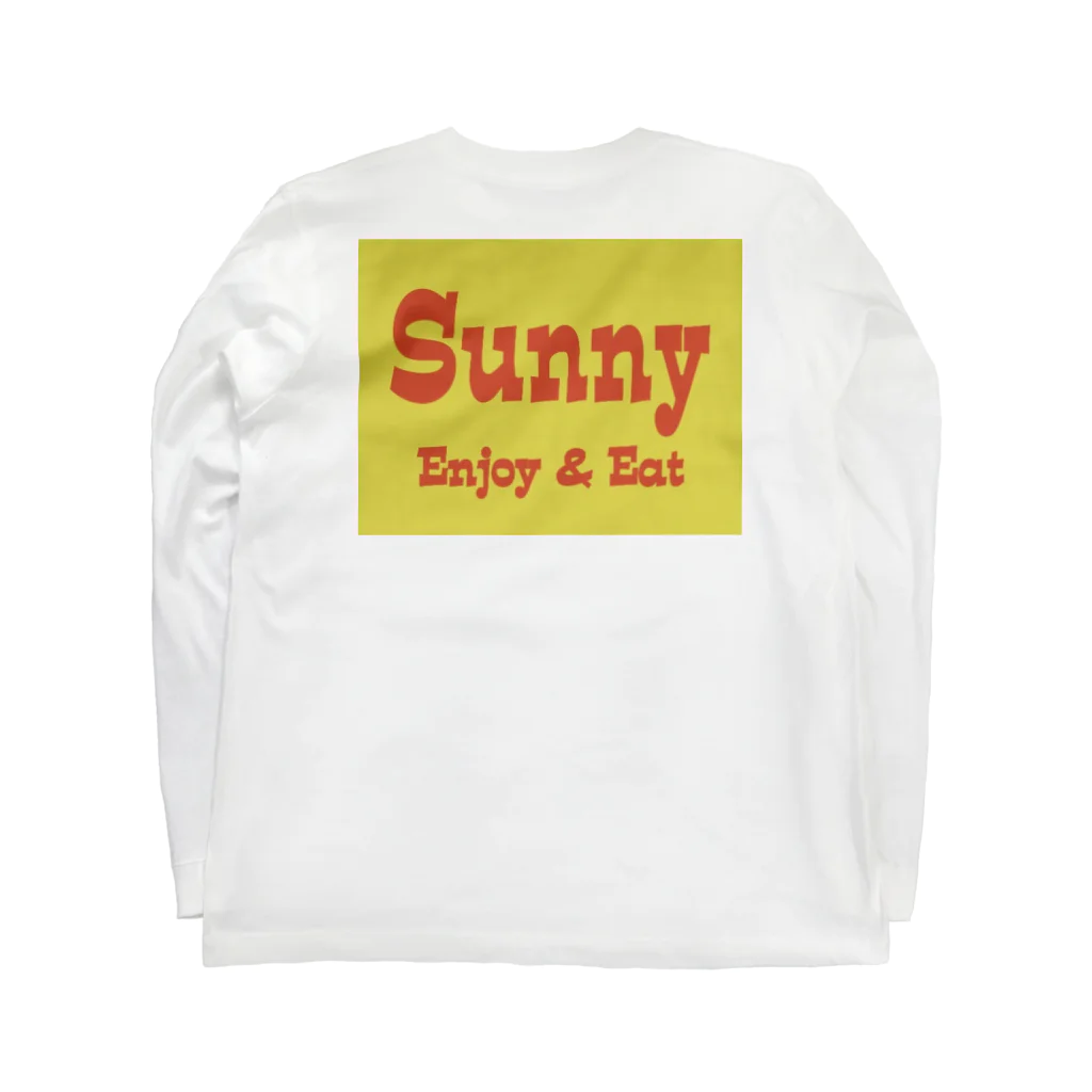 Sunny サニー バーガーショップ ハンバーガーのSunny サニー バーガーショップ ハンバーガー ロングスリーブTシャツの裏面